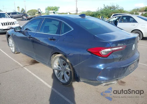 2021 Acura Tlx Technology Package z USA, uszkodzony, nr VIN 19UUB5F49MA006948